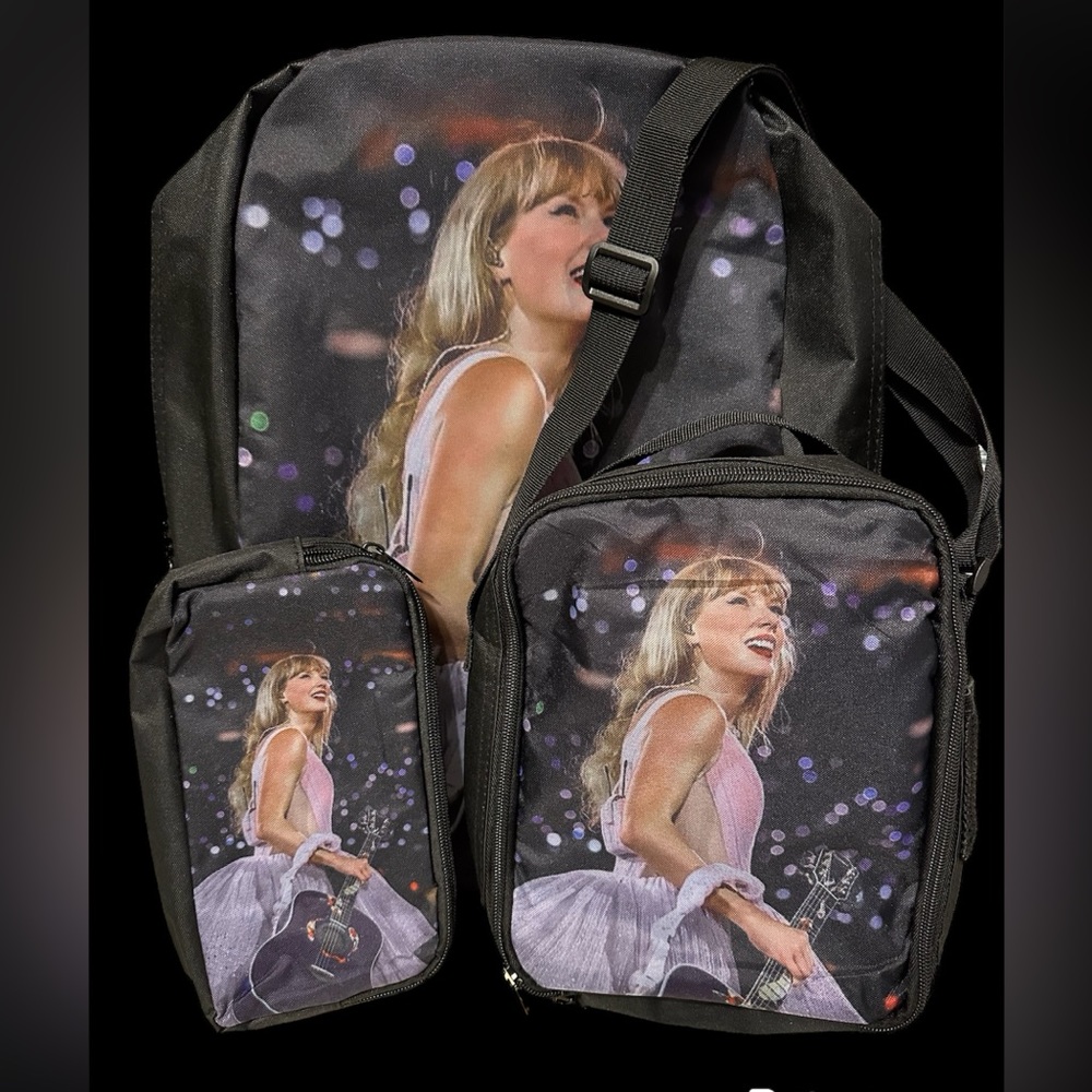 NEW TAYLOR SWIFT Backpack trio set